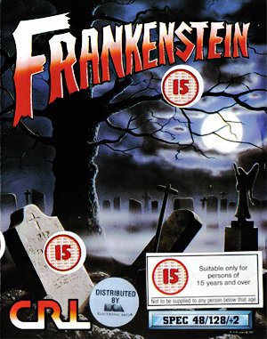 Frankenstein cover art for DOS