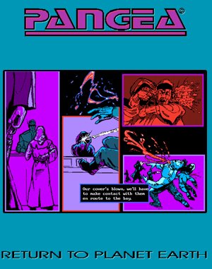 Pangea: Return to Planet Earth cover art for DOS