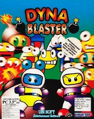 Dyna Blaster cover art for DOS