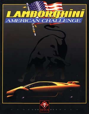 Lamborghini – American Challenge cover art for DOS