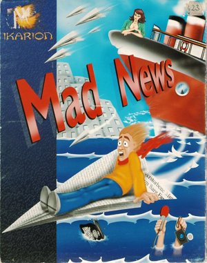Mad News cover art for DOS