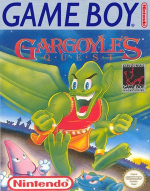 Gargoyle’s Quest cover art for Game Boy