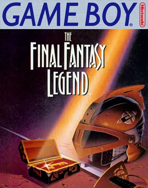 The Final Fantasy Legend cover art for Game Boy