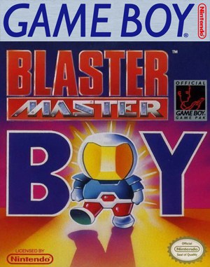 Blaster Master Boy cover art for Game Boy