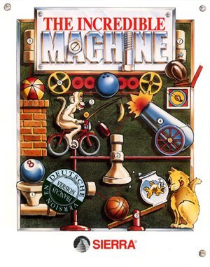 The Incredible Machine cover art for DOS