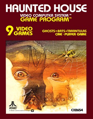 Haunted House cover art for Atari 2600