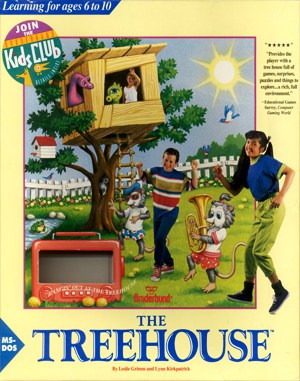 The Treehouse cover art for DOS