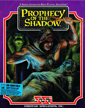Prophecy of the Shadow cover art for DOS