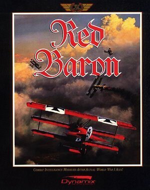 Red Baron cover art for DOS