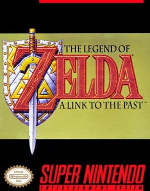 The Legend of Zelda: A Link to the Past cover art for Super Famicom