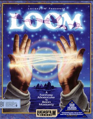 Loom cover art for DOS