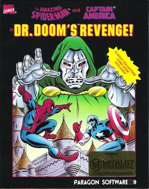 Dr. Doom’s Revenge cover art for DOS