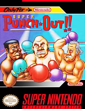 Super Punch-Out!! cover art for Super Famicom
