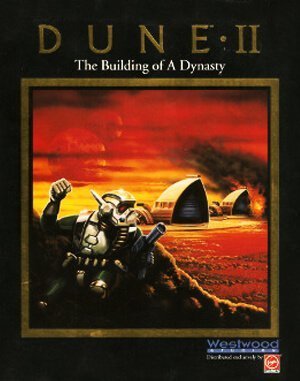 Dune II: The Building of a Dynasty cover art for DOS
