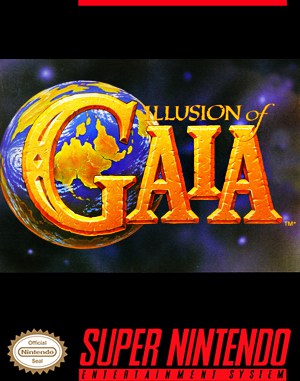 Illusion of Gaia cover art for Super Famicom