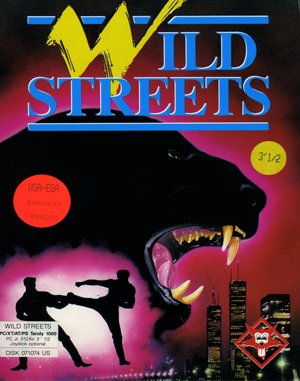 Wild Streets cover art for DOS