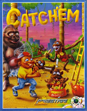 Catch ‘Em cover art for DOS