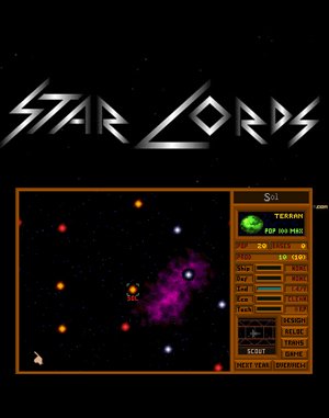 Star Lords cover art for DOS