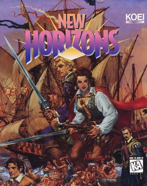 New Horizons cover art for DOS