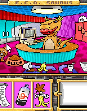 Eco-Saurus cover art for DOS