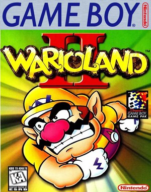 Wario Land II cover art for Game Boy