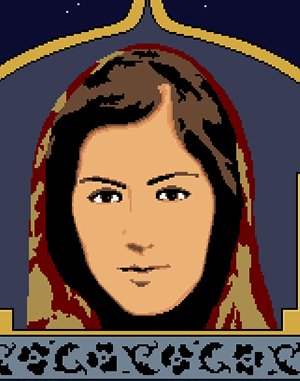 Princess of Persia cover art for DOS