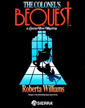 The Colonel’s Bequest cover art for DOS