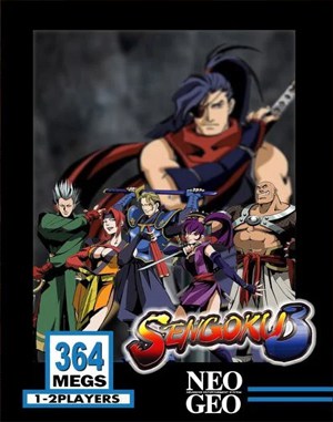 Sengoku 3 cover art for Neo Geo