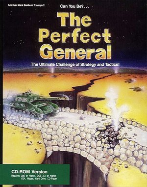 The Perfect General cover art for DOS