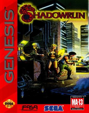Shadowrun cover art for Genesis