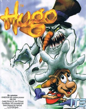 Hugo cover art for DOS