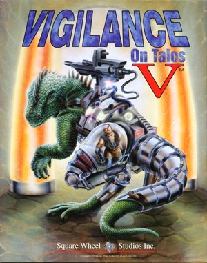 Vigilance on Talos 5 cover art for DOS