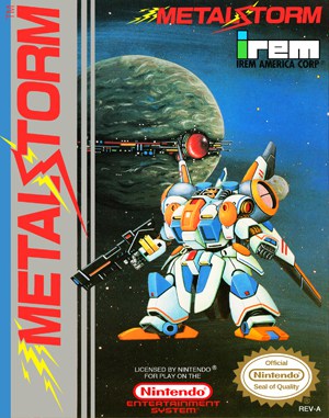 Metal Storm cover art for Famicom