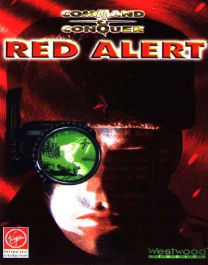 Command & Conquer: Red Alert cover art for DOS