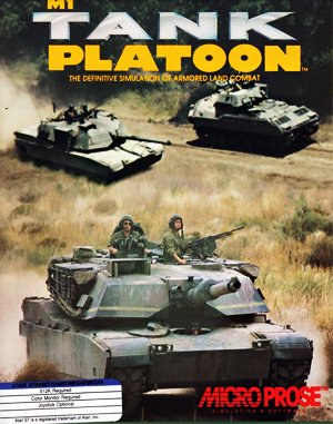 M1 Tank Platoona cover art for DOS