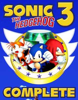 Sonic the Hedgehog 3 Complete cover art for Genesis