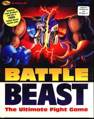 Battle Beast cover art for DOS
