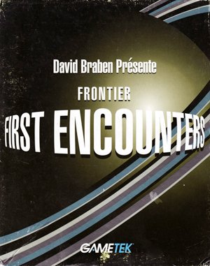 Frontier: First Encounters cover art for DOS