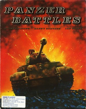 Panzer Battles cover art for DOS