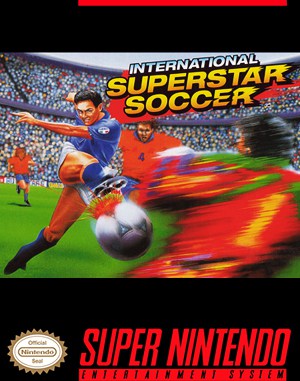International Superstar Soccer Deluxe cover art for Super Famicom