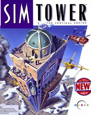 SimTower cover art for DOS