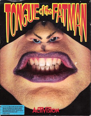 Tongue of the Fatman cover art for DOS