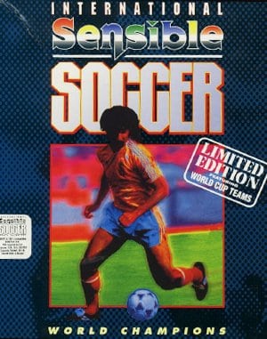 International Sensible Soccer cover art for DOS