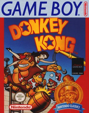 Donkey Kong cover art for Game Boy