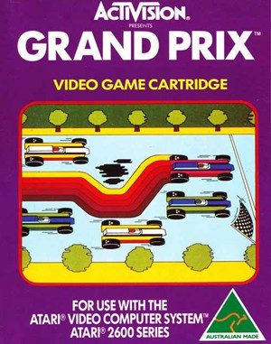 Grand Prix cover art for Atari 2600