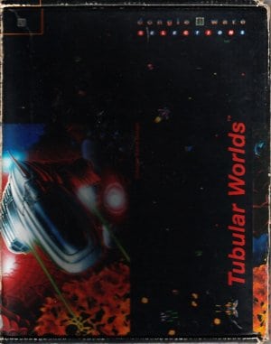 Tubular Worlds cover art for DOS