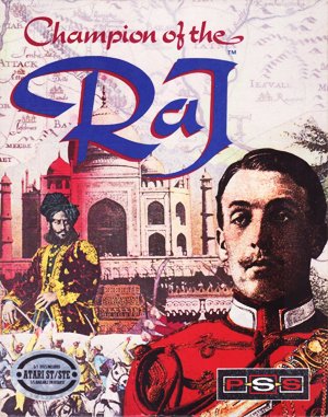 Champion of The Raj cover art for DOS