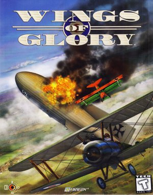Wings of Glory cover art for DOS