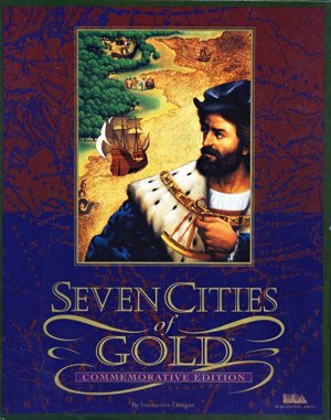 Seven Cities of Gold: Commemorative Edition cover art for DOS