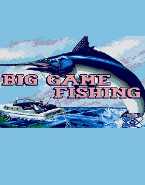 Big Game Fishing cover art for DOS